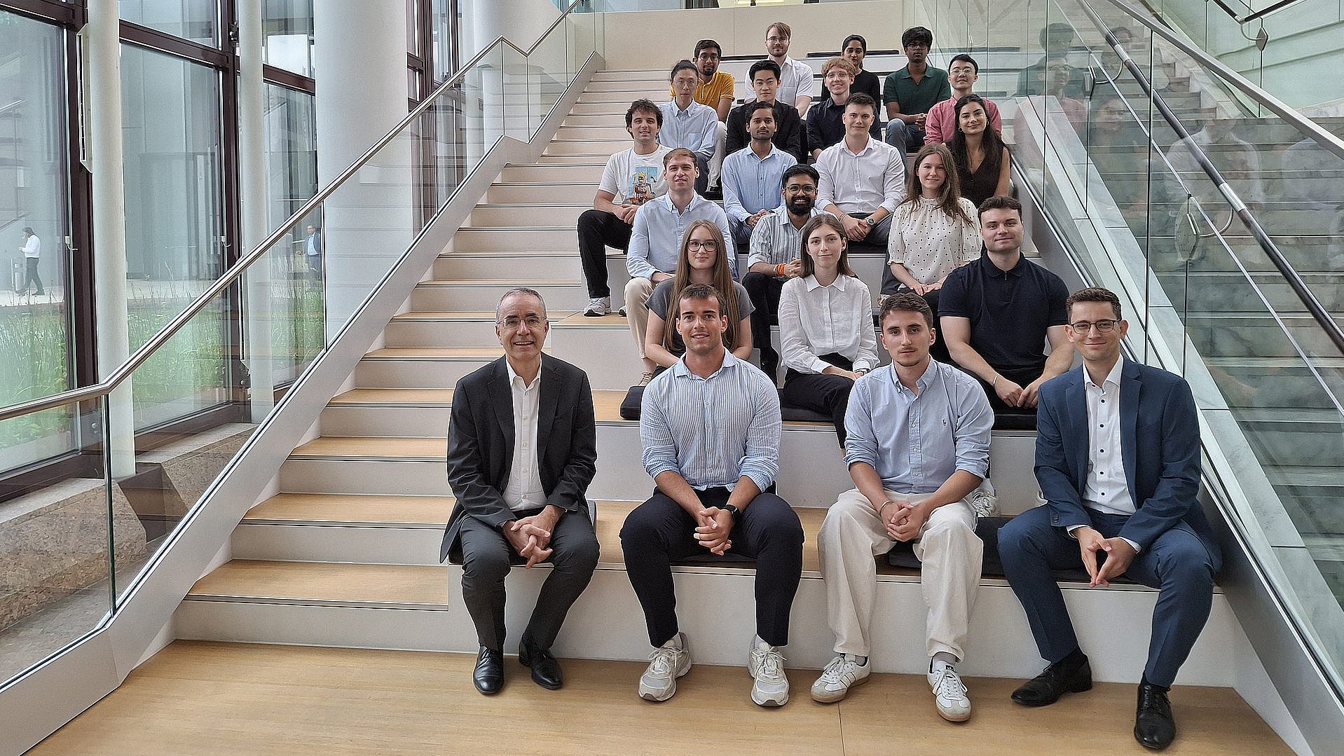 Studens visited DZ Bank in Frankfurt