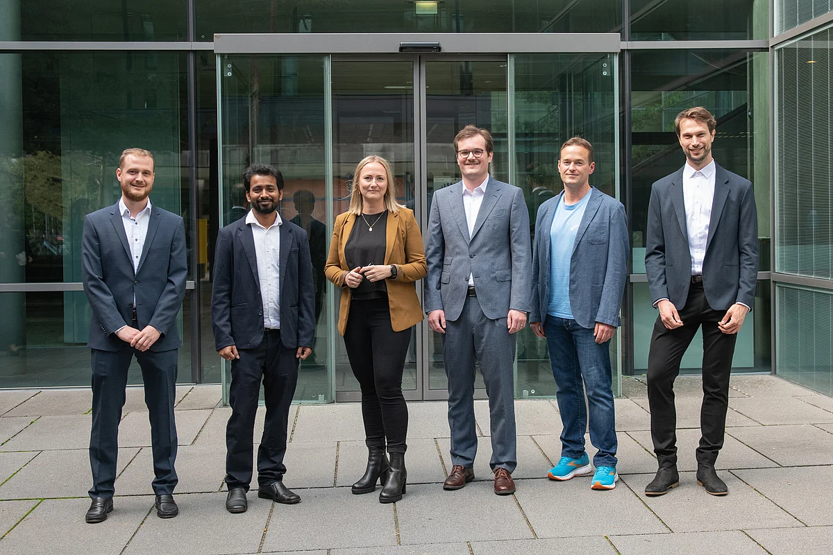 Gruppenbild der Pitch-Teilnehmer