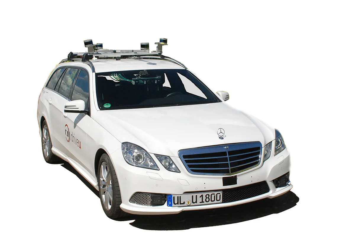 Automatisiertes Versuchsfahrzeug