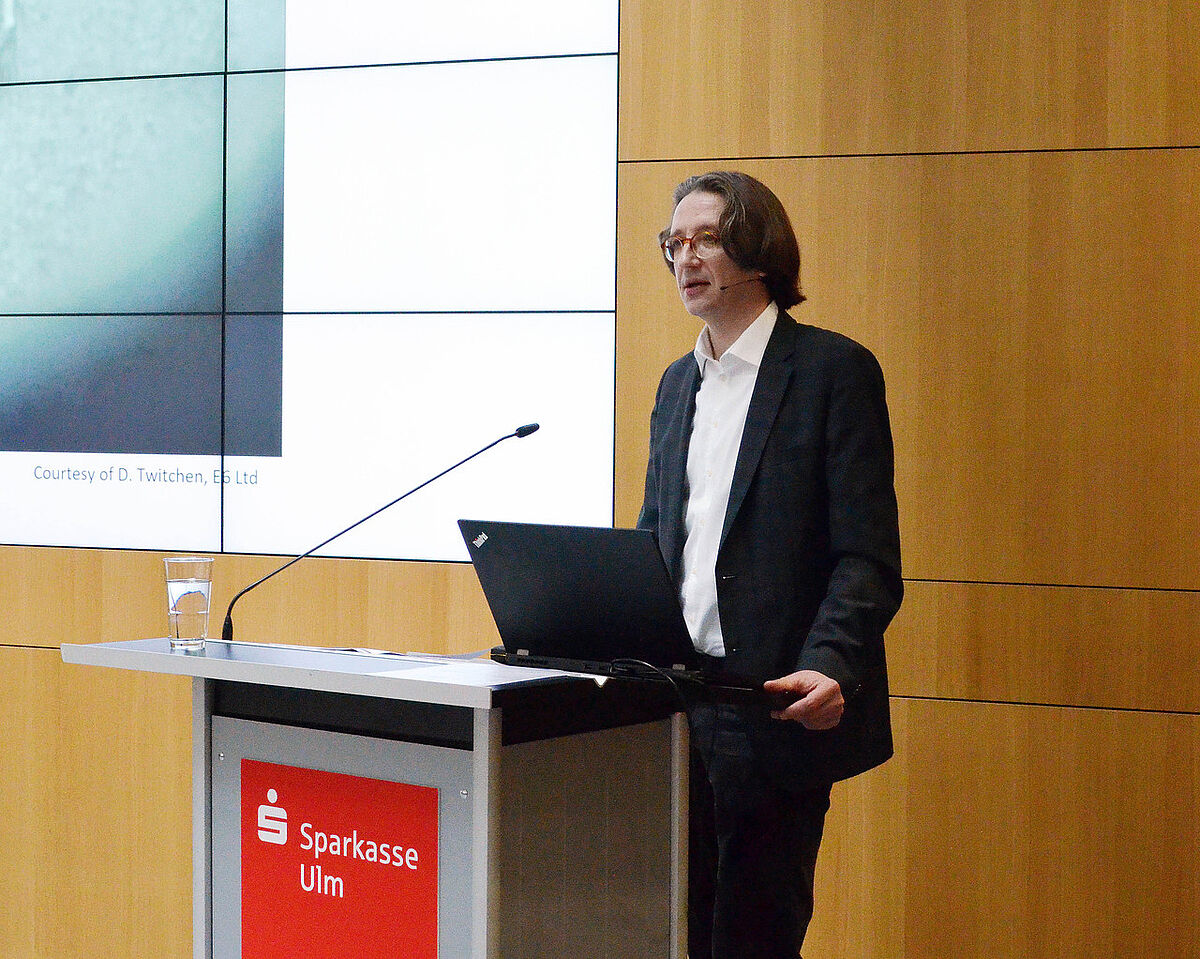 Prof. Jelezko beim UUG-Vortrag