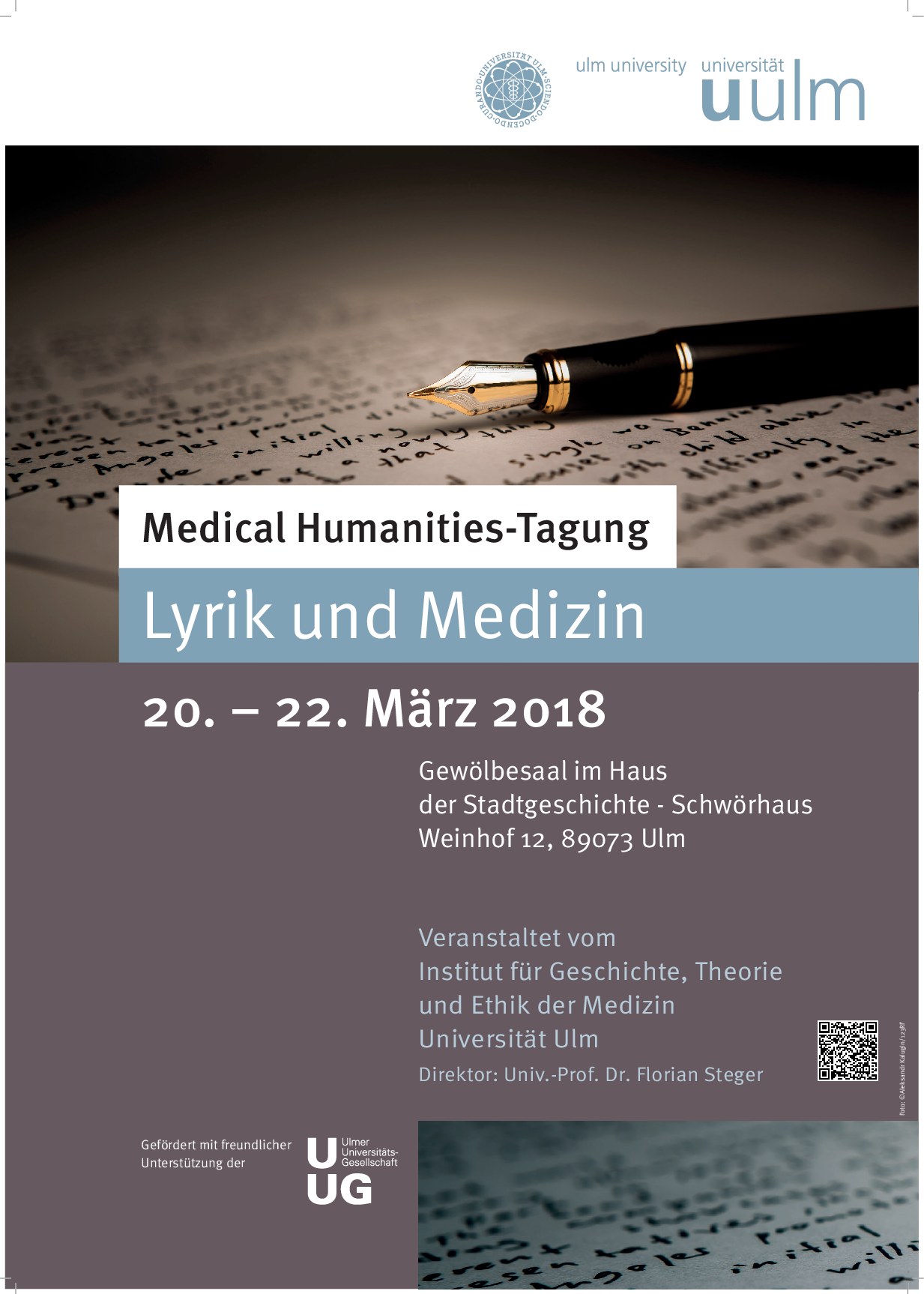 Poster Lyrik und Medizin