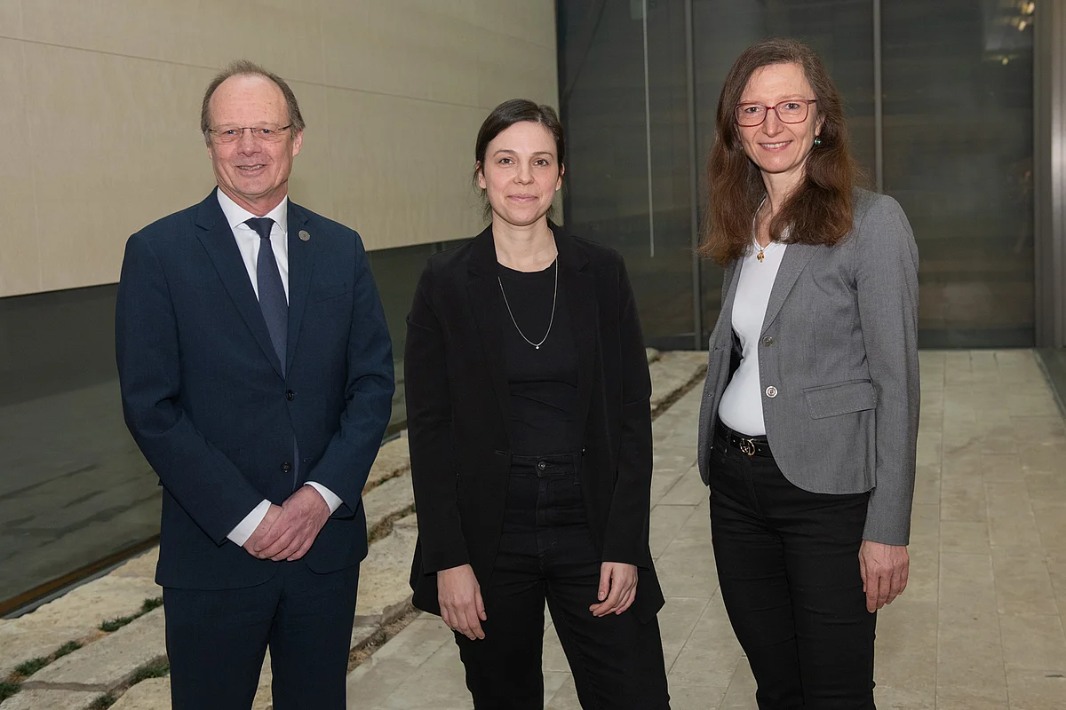 Michael Weber, Nathalie Oexle and Aurelia Peraud