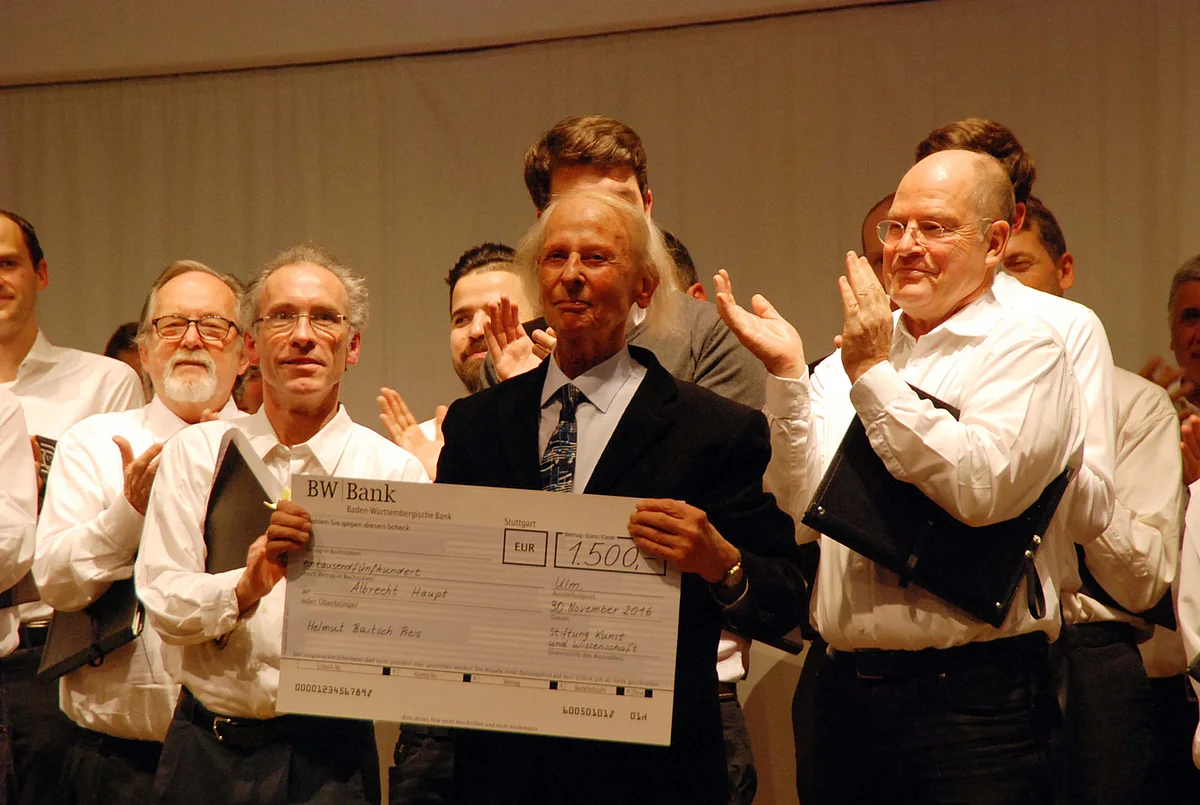 Haupt erhält Preis