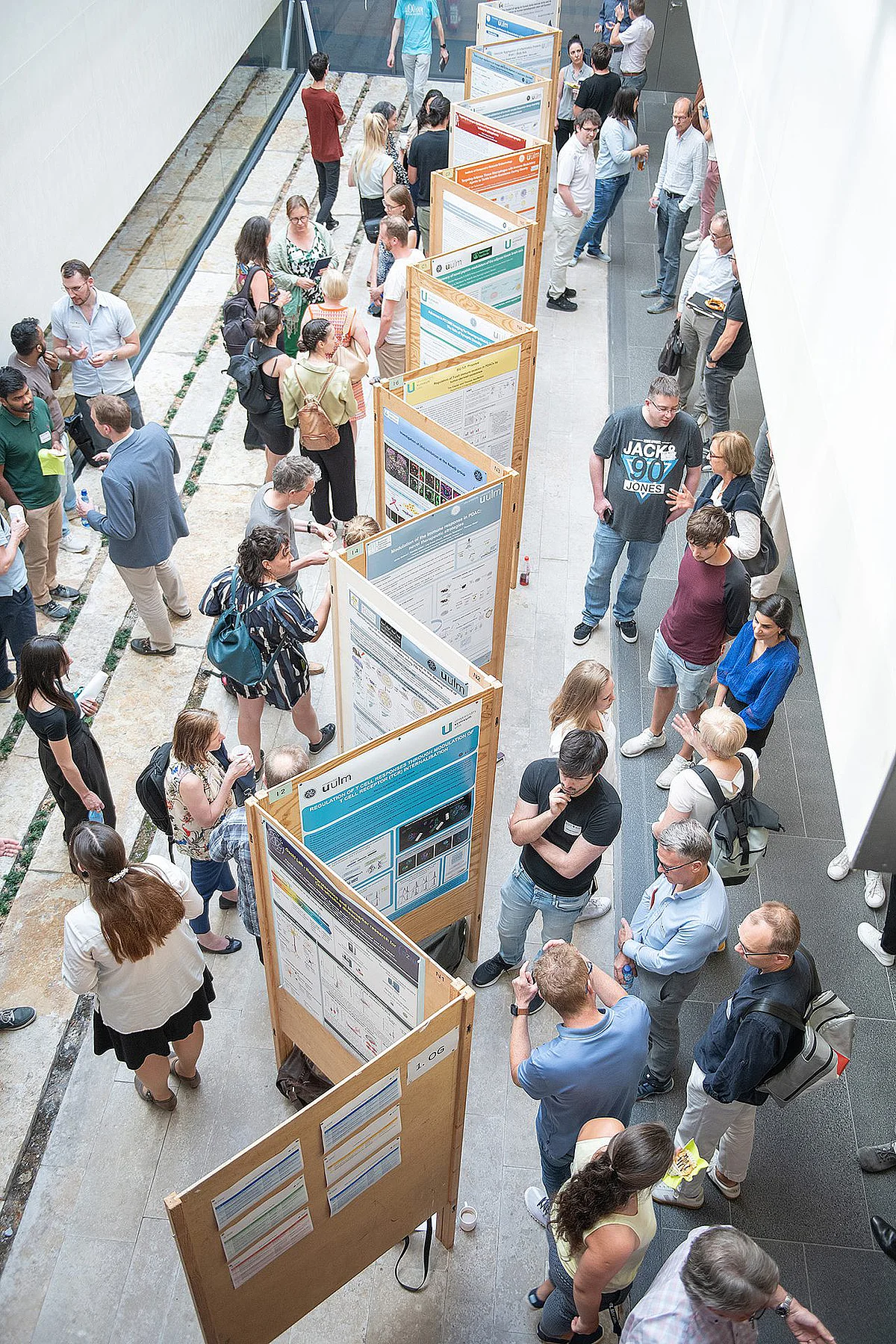 Poster-Session beim Auftaktsymposium zu BIU 3.0.
