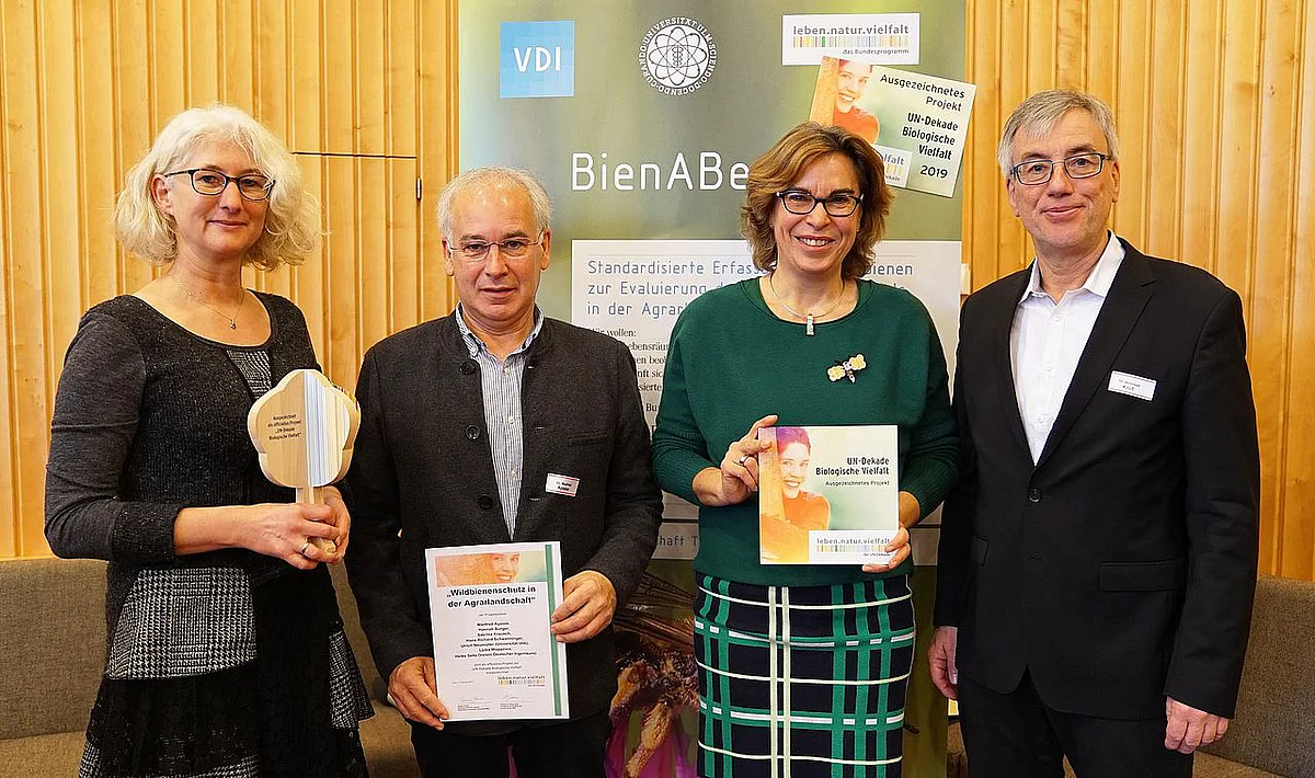 Preisträerinnen und -träger: Projekt der UN-Dekade Biologische Vielfalt