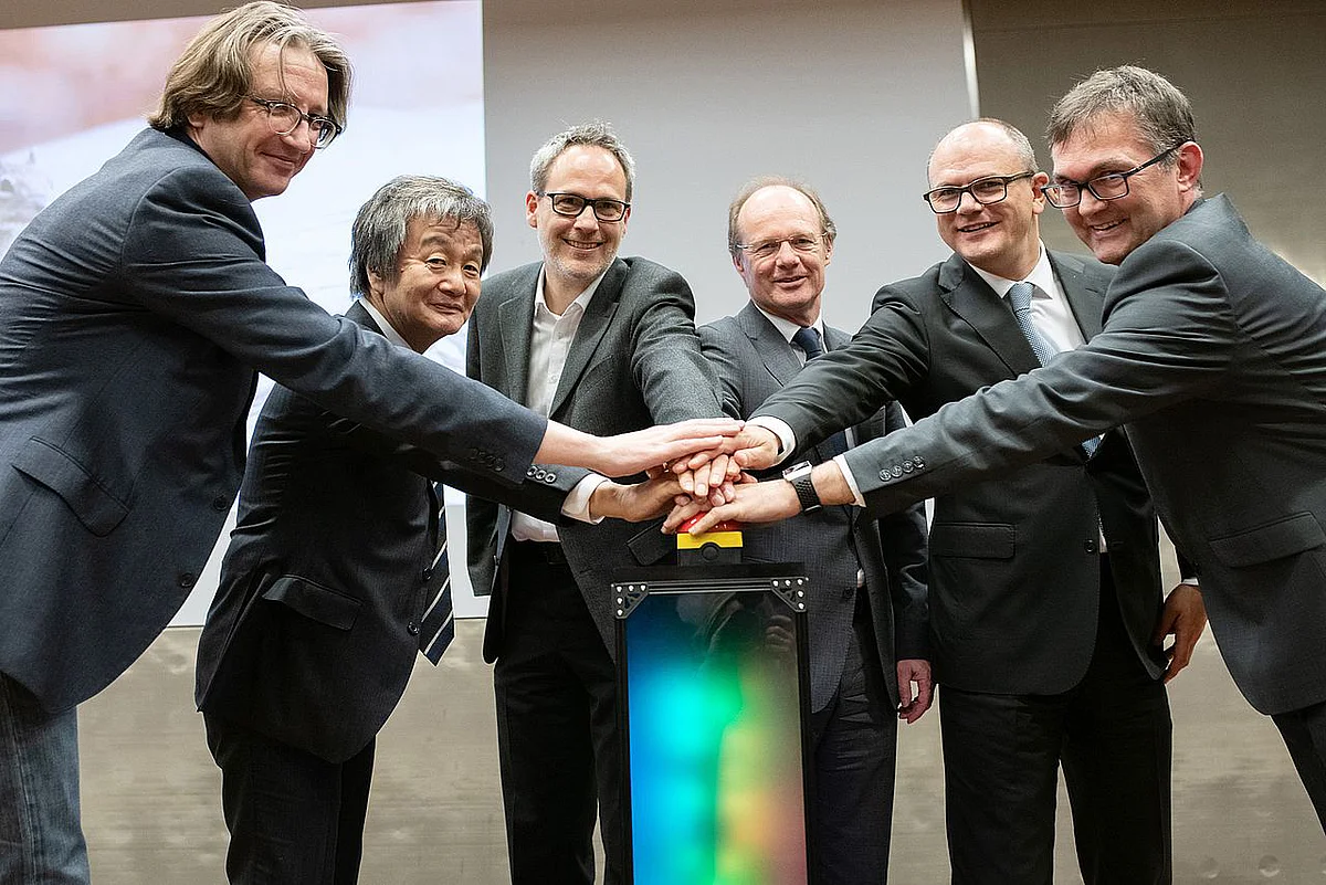 Startknopf drücken