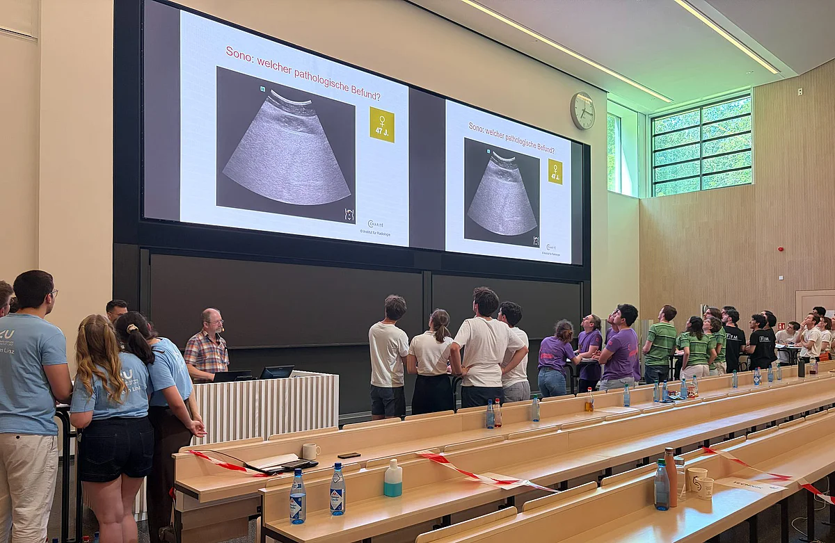 Die Teams in der Differenzialdiagnose-Runde