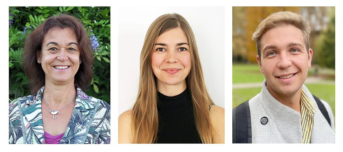 Prof. Simone Sommer, Dr. Magdalena Meyer und Dr. Dominik Melville
