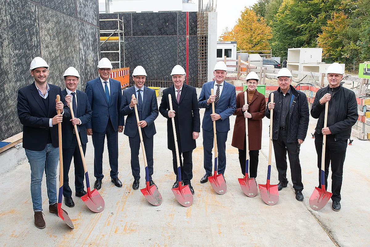 Gruppenbild Grundsteinlegung