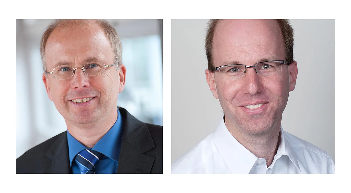 Prof. Klaus Dietmayer (links) und Dr. Michael Buchholz