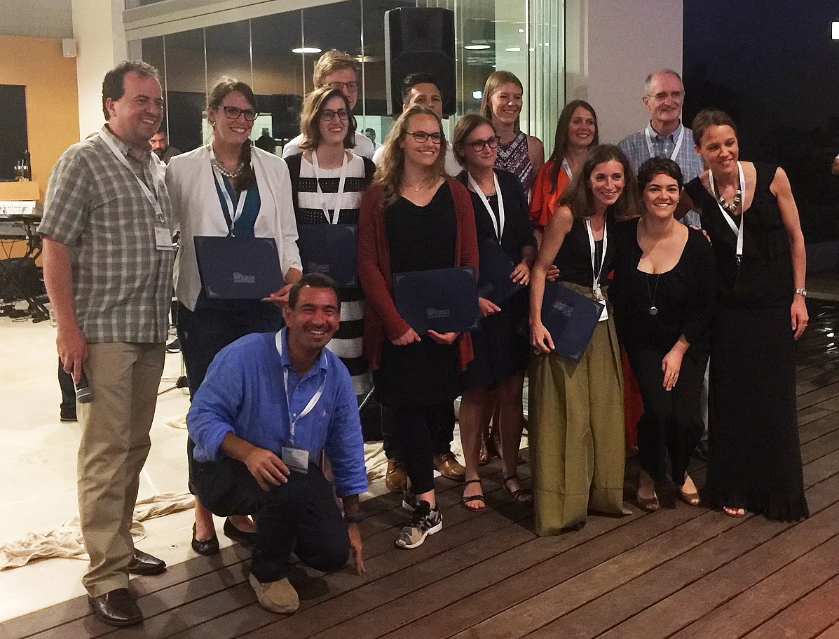 Verleihung des "Trainee Travel Awards" an Yvonne Mödinger auf der Ägäischen Konferenz über Komplement-Therapie 2018