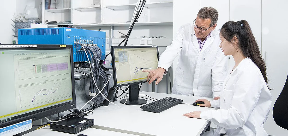 Batterieforschung am HIU