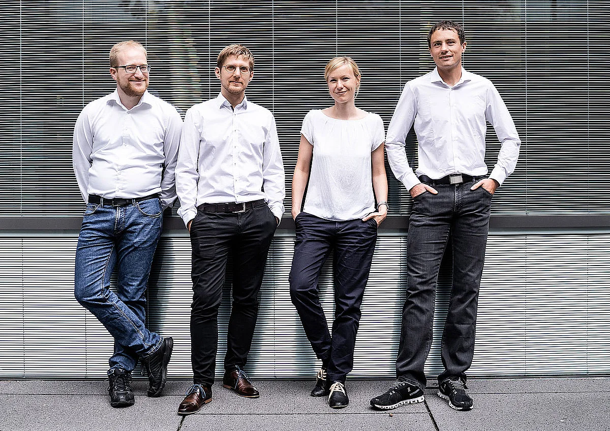 The founding team of CellMOUSE
