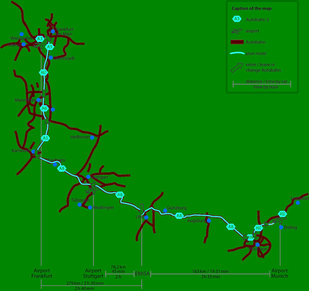 Directions Universität Ulm