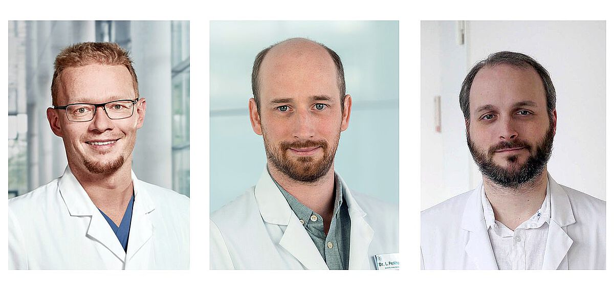 Prof Alexander Kleger, Dr Lukas Perkhofer and Dr Johann Gout