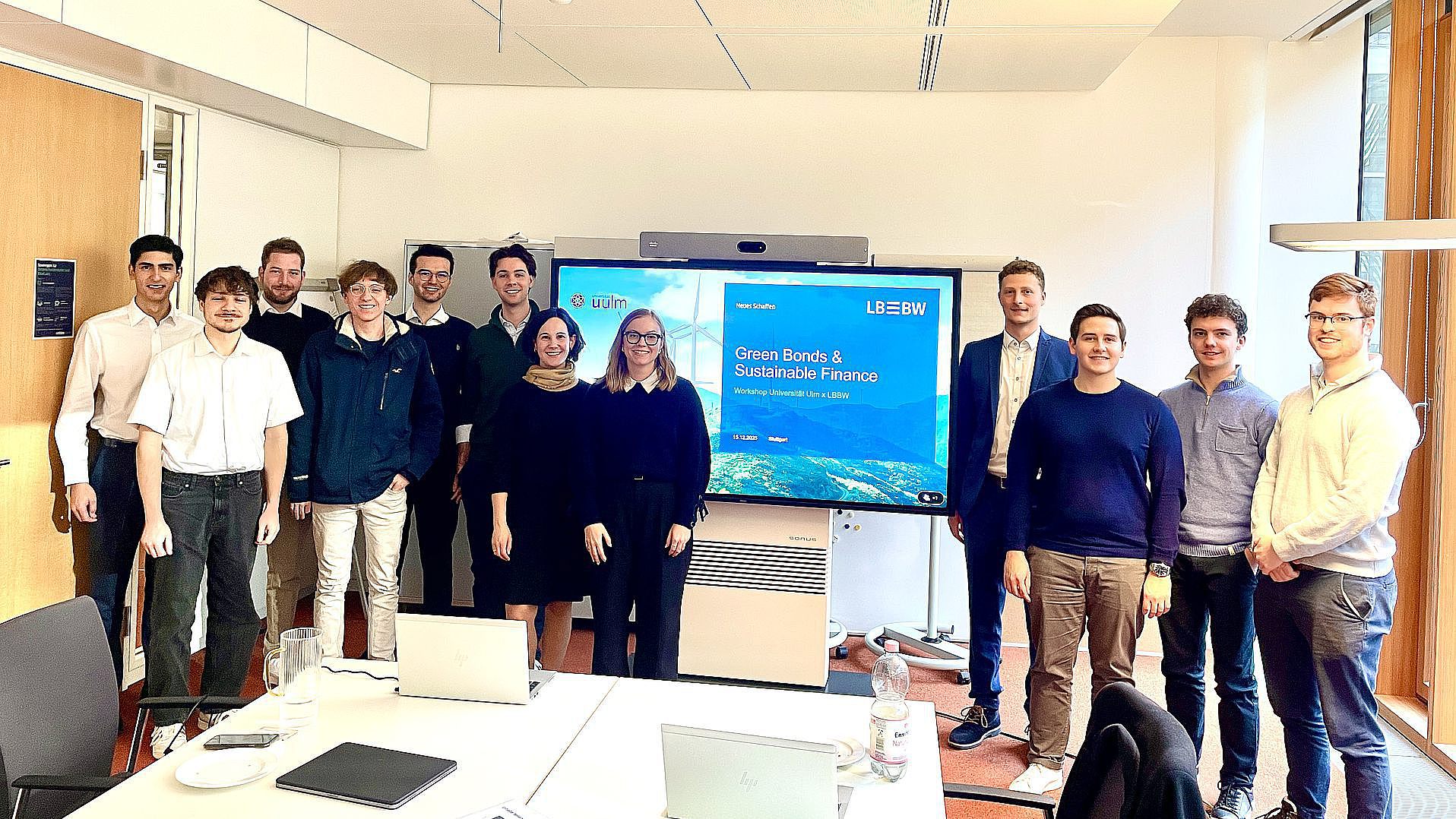 Students at the ‘Green Bonds’ workshop