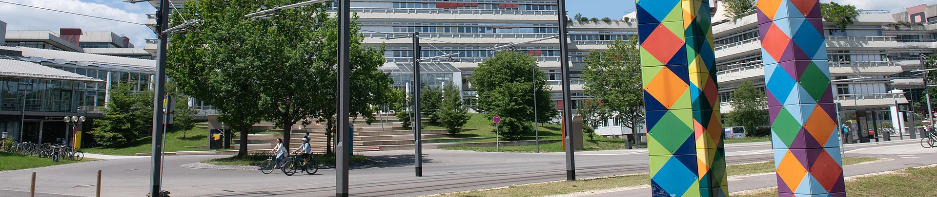 Eingang Süd der Uni Ulm