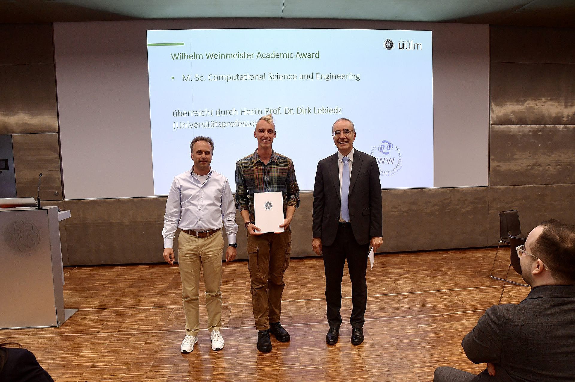 Preisträger im Studiengang M.Sc. Computational Science and Engineering