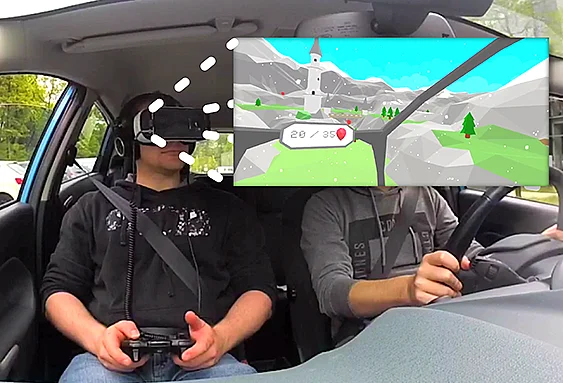 CarVR: Enabling In-Car Virtual Reality Entertainment