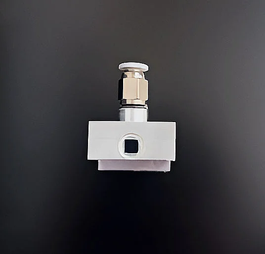 Seitenansicht der Gaszelle für den Mini-Sensor 