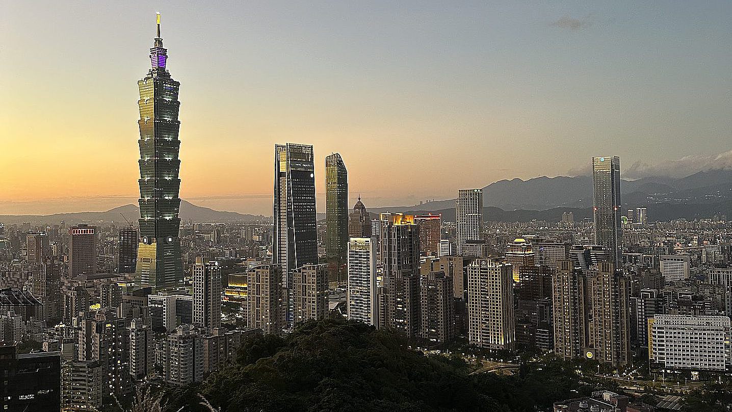Aussicht vom Elephant Moutain auf das Taipei