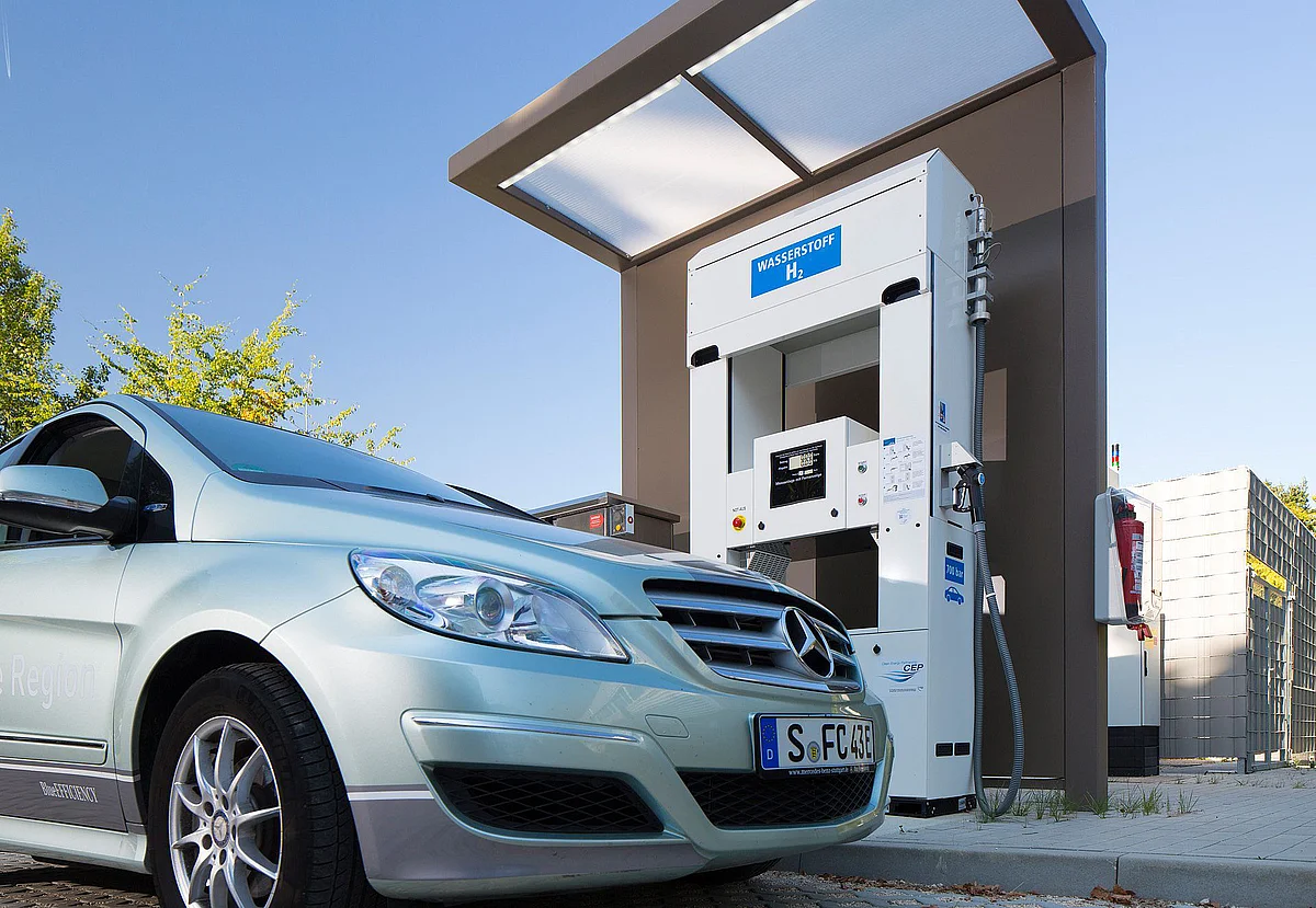 Wasserstofftankstelle
