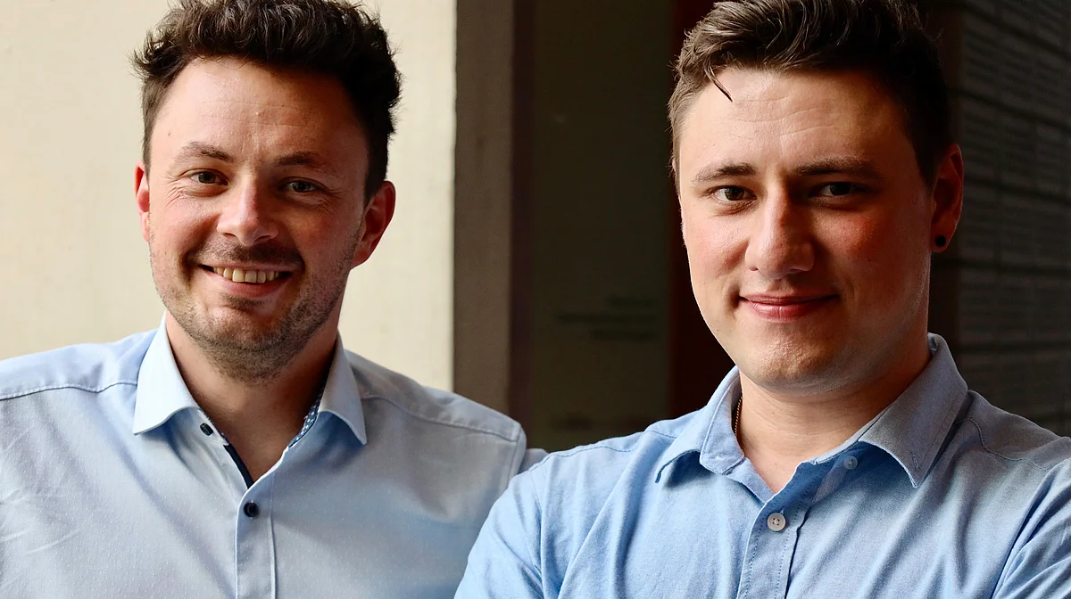 Matteo Mohr and Dr. Arthur Dopler 
