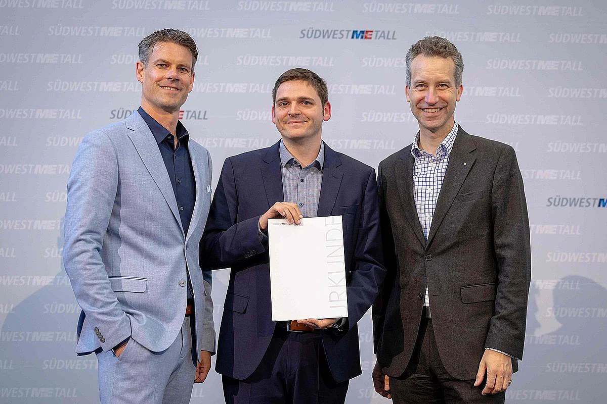 Südwestmetall-Förderpreis an Ulmer Nachwuchswissenschaftler verliehen