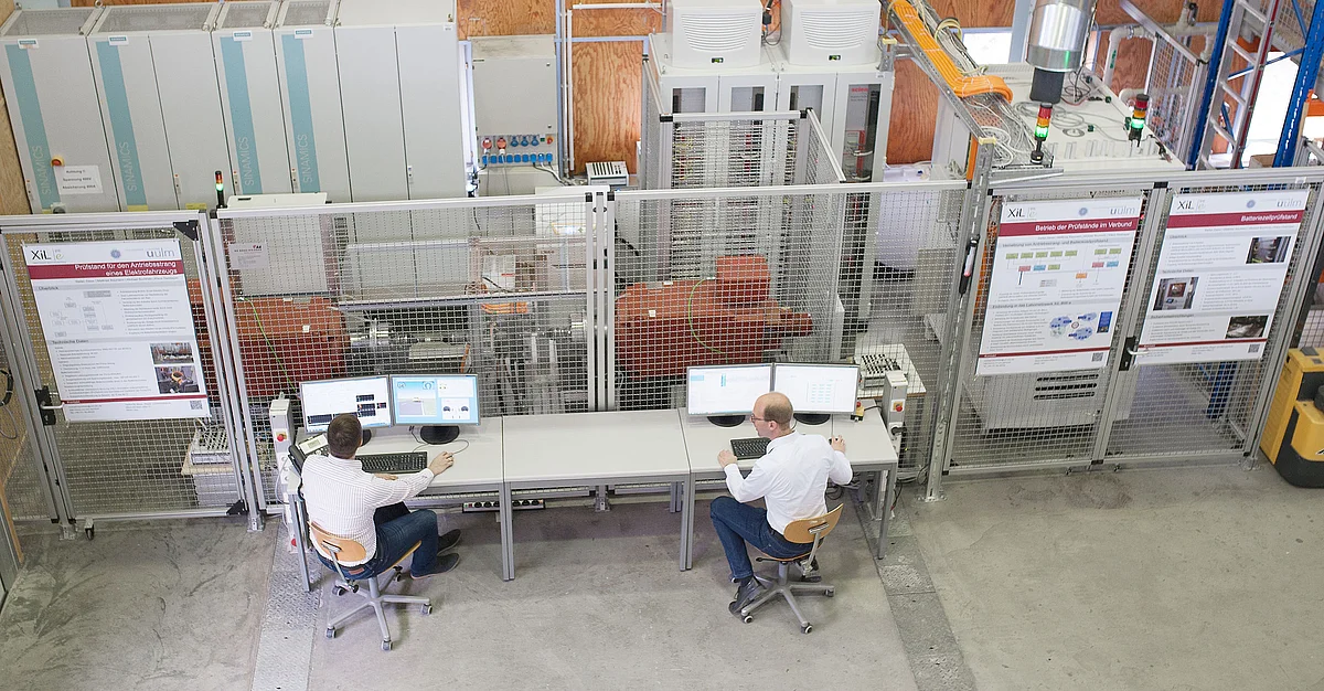 Prüfstände des Instituts für Mess-, Regel- und Mikrotechnik 