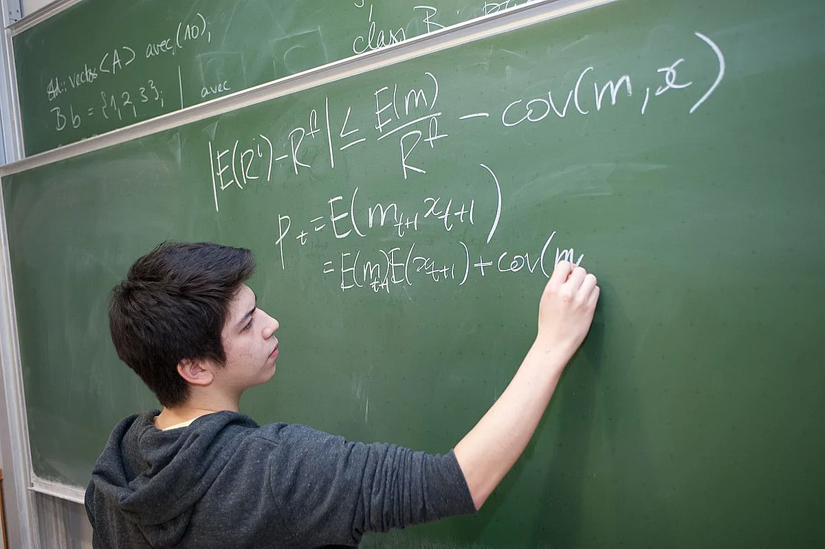 Student der Fakultät für Mathematik und Wirtschaftswissenschaften