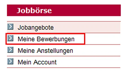 Individuellen Jobvorschlag einsehen, annehmen, ablehnen