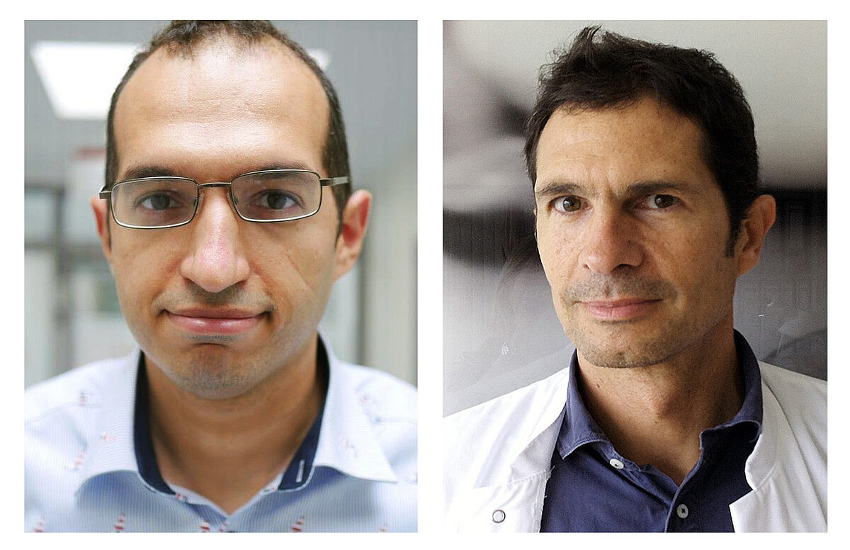 v.l. Mohamed Elsayed und Prof. Carlos Schönfeldt-Lecuona 
