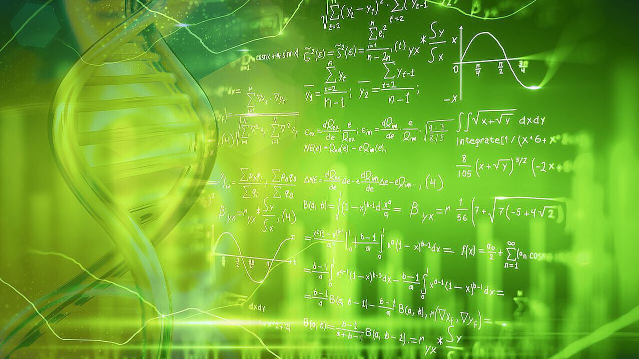 Master Mathematische Biometrie, Uni Ulm, DNA-Helix, Formeln, Graphe