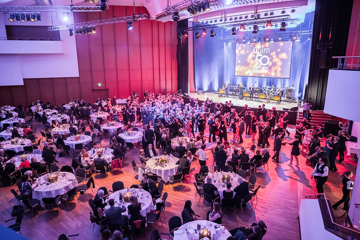 Jubiläumsball der Uni Ulm im CCU