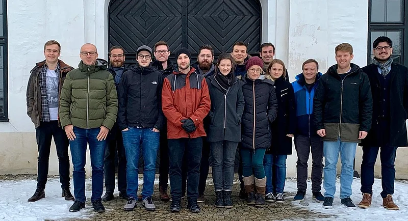 Gruppenphoto der Promovenden HCI, Dezember 2019