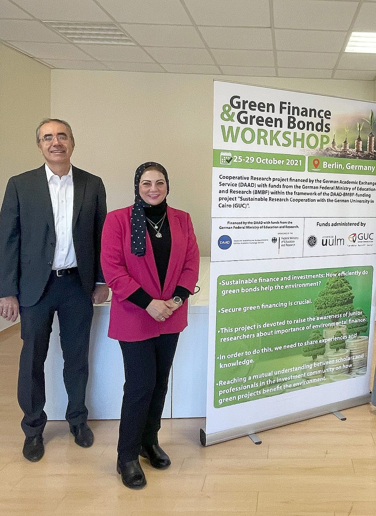 Workshop bei der GUC über Grüne Anleihen 