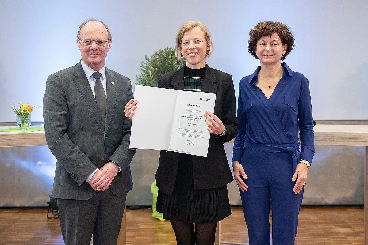 ExzellenziaUlm-Preisträgerin Dr. Julia Zinngrebe