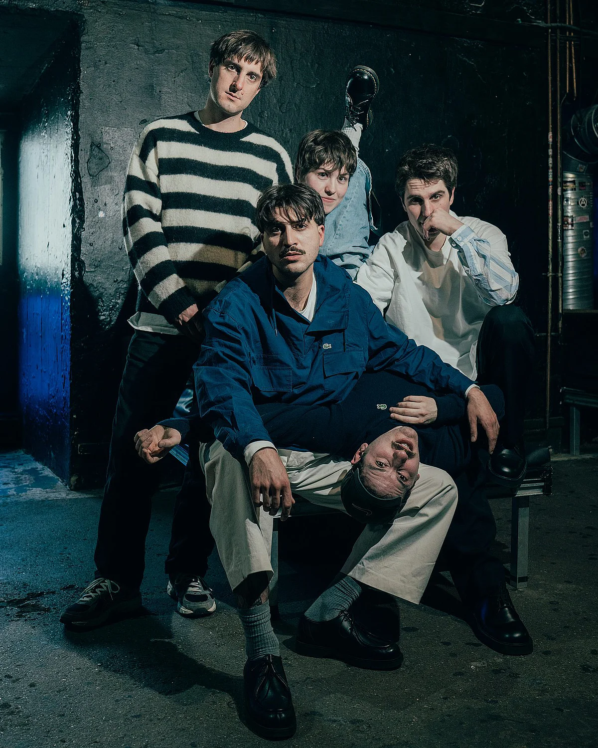 Gruppenfoto der Band Leoniden