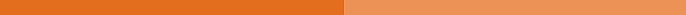 Banner in den Farben hell- und dunkelorange