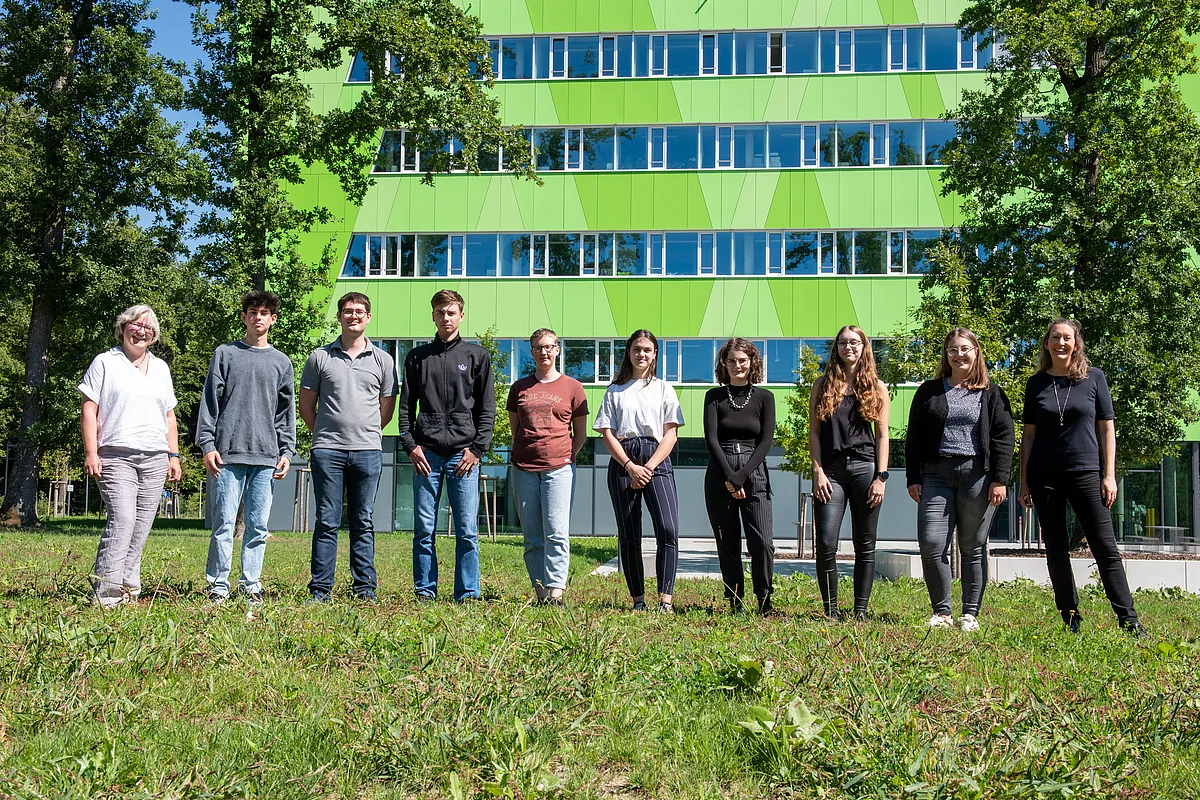 Gruppenbild der neuen Auszubildenden