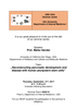 Flyer Maike Sander
