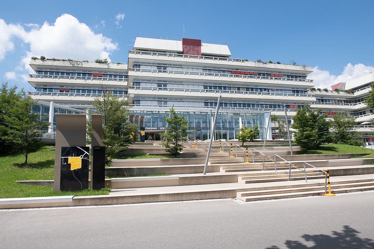 Ulm University, southern main entrance