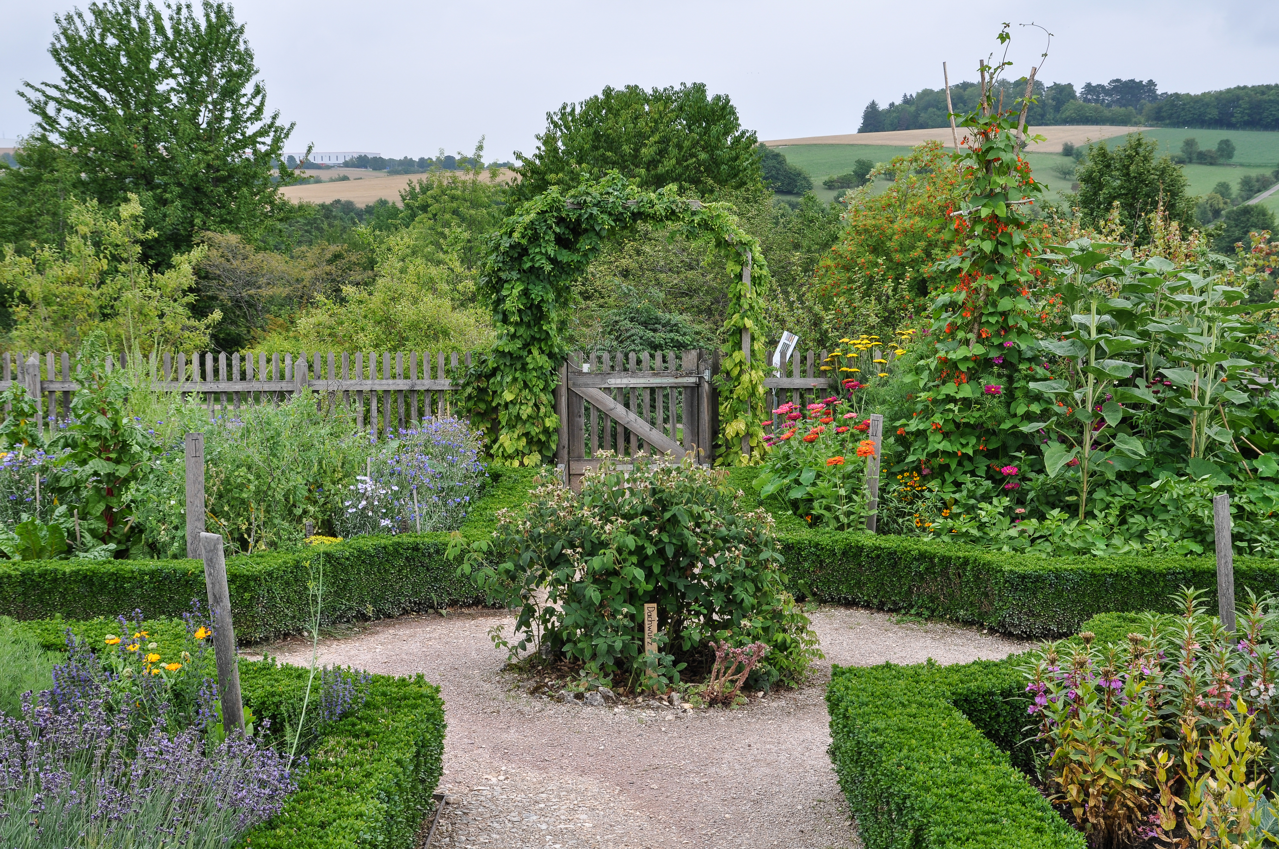 Übersichtsbild Bauerngarten