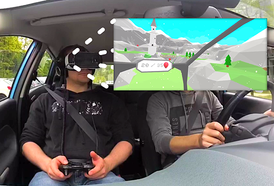 CarVR: Enabling In-Car Virtual Reality Entertainment
