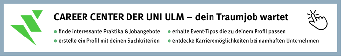 Hierüber finden Sie interessante Praktika und Jobangebote, können ein Profil mit Ihren Suchkriterien erstellen, erhalten Event-Tipps, die zu Ihnen passen und können viele Karrieremöglichkeiten bei namhaften Unternehmen finden.