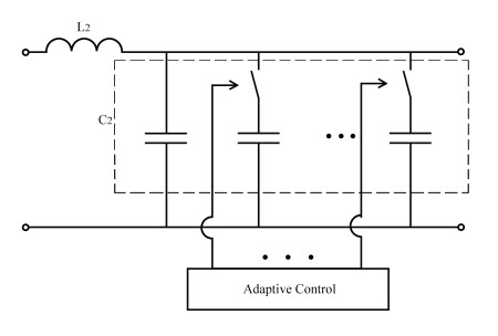 Tunable match cap bank Tunable match cap bank