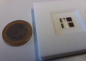 Reflektarray Antenne bei 240 GHz