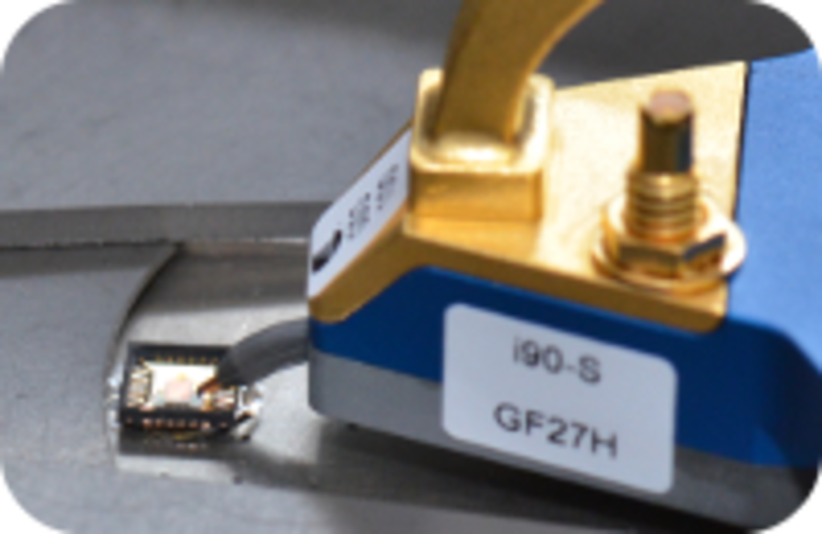 On-waver Prober kontaktiert Chip