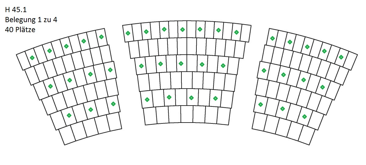 H45.1 (Blue lecture hall) - 1:4