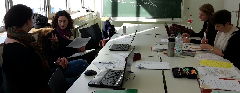 Service Learning Reflexion Reflexionssitzung mit der Seminarleitung